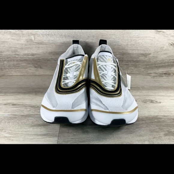 Adidas Stella McCartney Boston White Black Gold - Picture 2 of 10